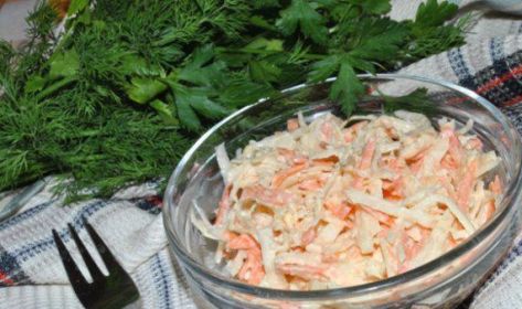 Морковный салат с сельдереем для похудения Морковный салат с сельдереем для похудения, рецепт с фото, пошагово
