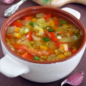 Овощной суп для похудения, рецепт с фото, пошагово 