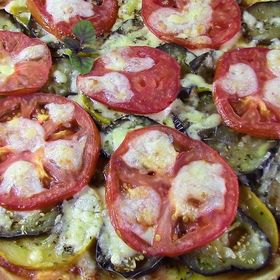 Пицца с кабачками и баклажанами рецепт с фото пошагово