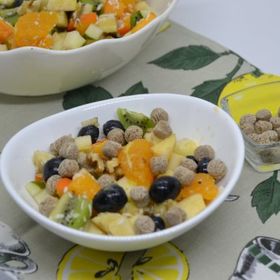 Постный фруктовый салат рецепт с фото пошагово 