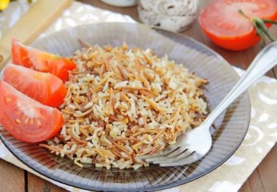 Рис с вермишелью на сковороде рецепт с фото пошагово