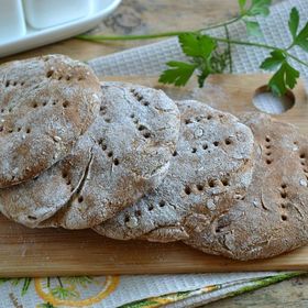Ингредиенты рецепта быстрого ржаного хлеба на кефире