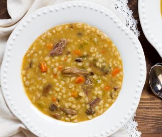 Североафриканский ячменный суп с говядиной рецепт с фото пошагово 