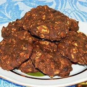 Шоколадное печенье без выпечки рецепт с фото пошагово 