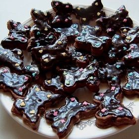 Шоколадное печенье рецепт с фото пошагово 