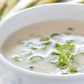 Крем-суп из спаржи рецепт с фото пошагово 