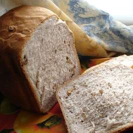 Хлеб с грецкими орехами в хлебопечке
