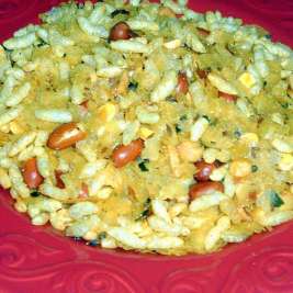 Чидва. Хрустящие овощи и воздушный рис с орехами и изюмом