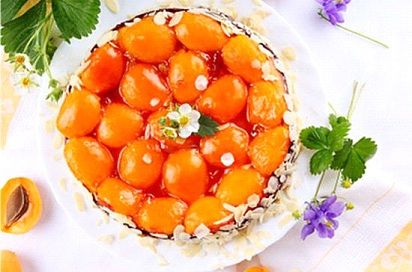 Абрикосовый десерт рецепт с фото пошагово