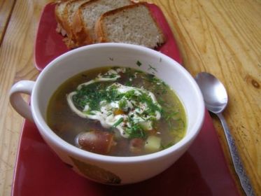Бобовый суп с кабаньими хвостиками рецепт с фото пошагово