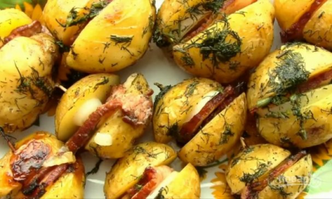 Картошка запеченная в духовке по-украински рецепт с фото пошагово