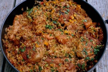 Курица по-кубински Курица по-кубински - рецепт с фото