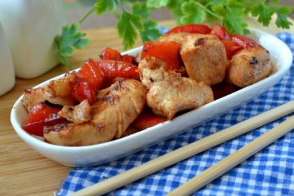 Курица в кисло сладком соусе по-китайски рецепт с фото пошагово