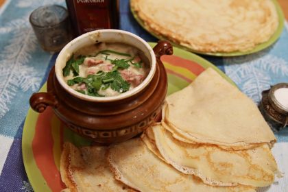 Мачанка с блинами по-белорусски Мачанка с блинами по-белорусски - рецепт с фото