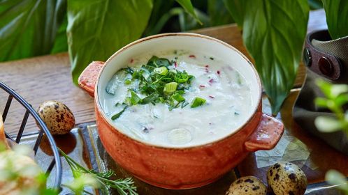 Окрошка по-абхазски Окрошка по-абхазски - рецепт с фото