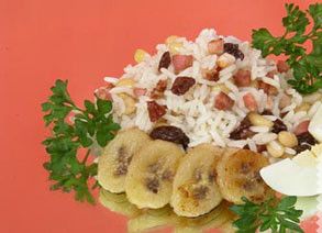Рис по-кубински Рис по-кубински - рецепт с фото