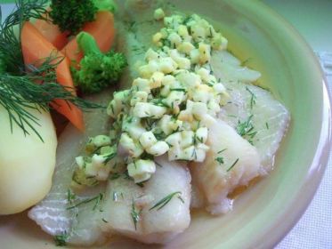 Рыба по-польски с яйцом рецепт с фото пошагово
