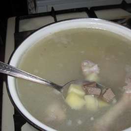 Суп из субпродуктов по-якутски