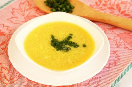 Суп-пюре с яйцом рецепт с фото пошагово