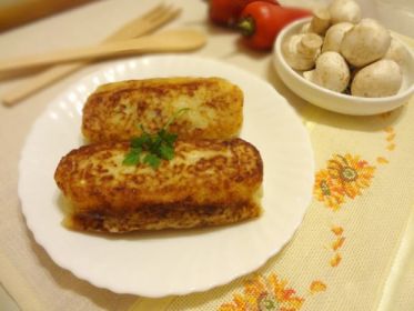Зразы картофельные на сковороде рецепт с фото пошагово