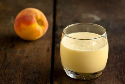 Персиковый смузи с молоком рецепт с фото пошагово