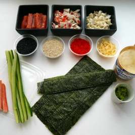 Ингредиенты для суши