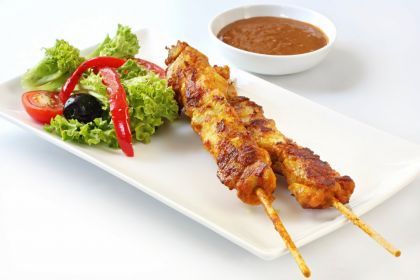 Куриные шашлычки по-вьетнамски Куриные шашлычки по-вьетнамски - рецепт с фото