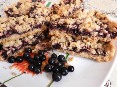 Черничное печенье - рецепт с фото