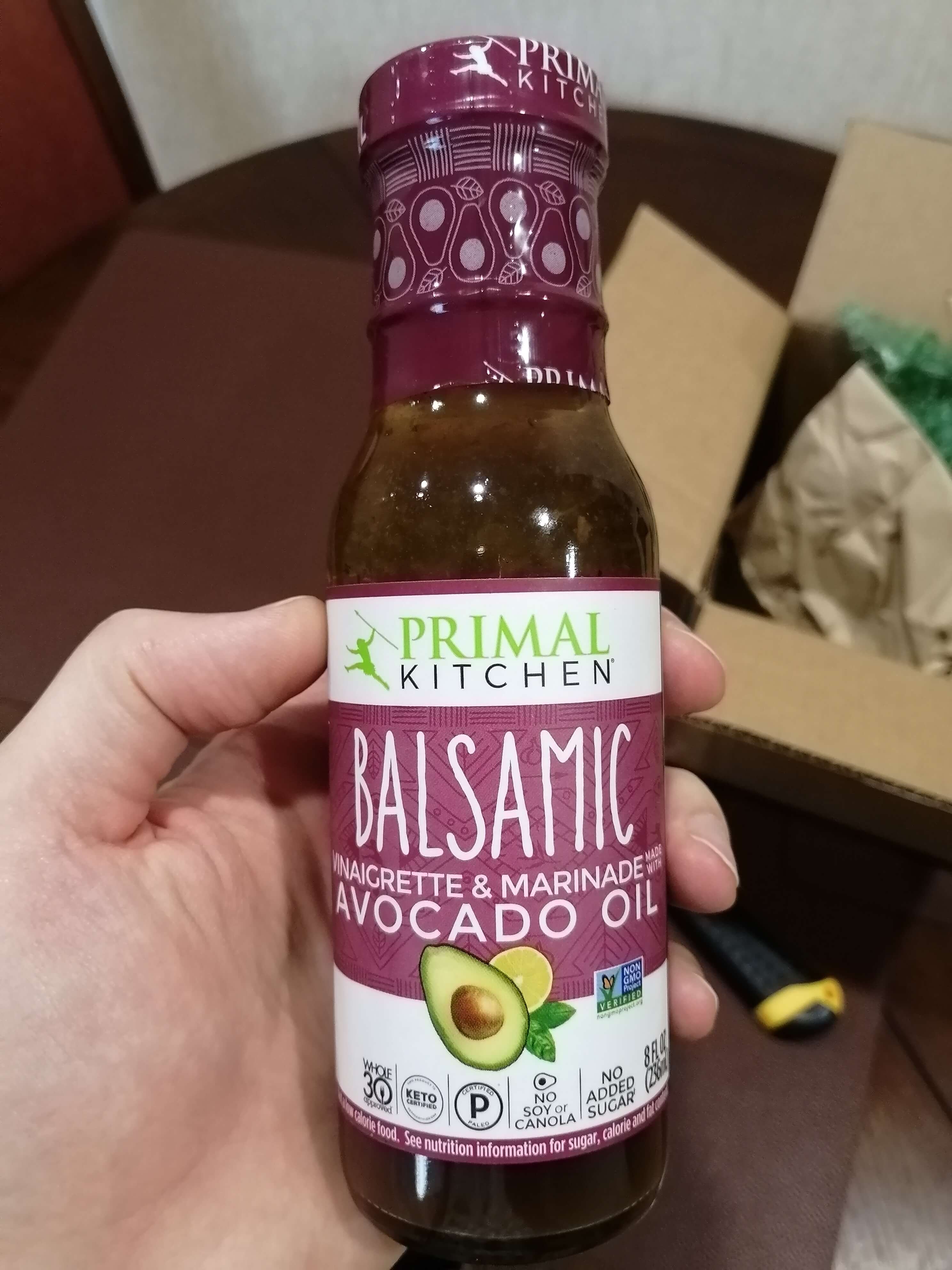 Бальзамический соус с маслом авокадо Primal kitchen
