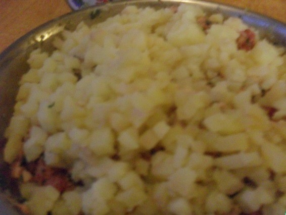 рецепт свиного желудка фаршированного картофелем с фото