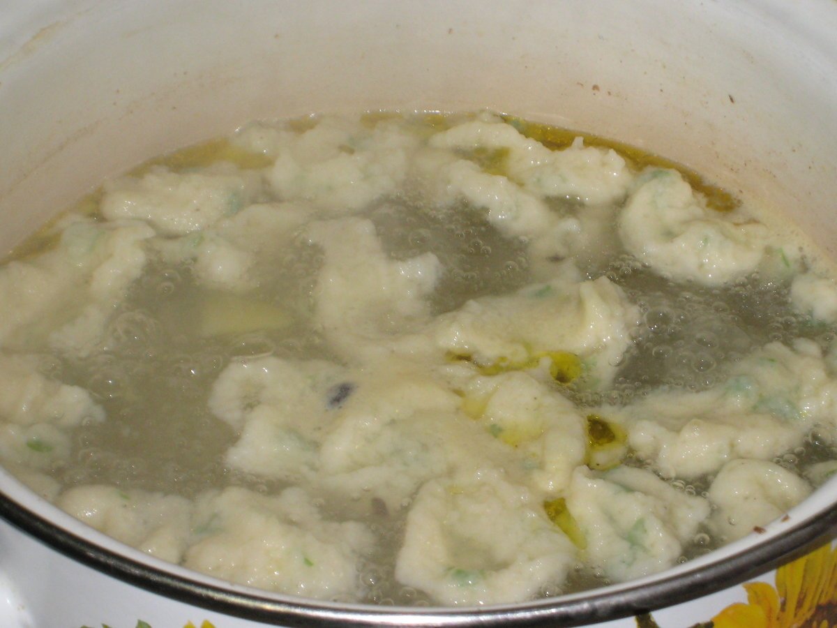 Рецепт супа с галушками домашний с фото пошагово в домашних условиях