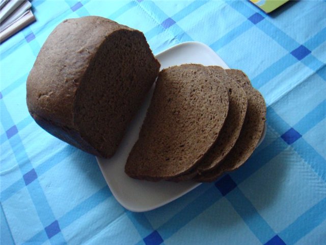 хлеб рижский в хлебопечке рецепт