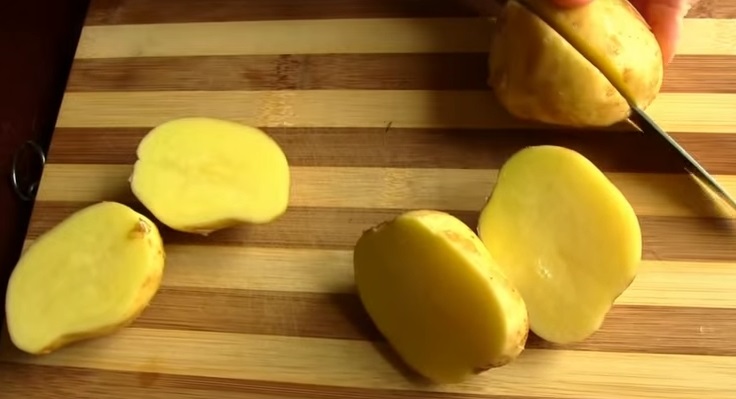 Картошка запеченная в духовке по-украински