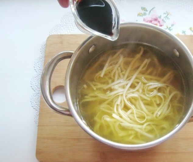 китайский яичный суп с лапшой в домашних условиях пошагово