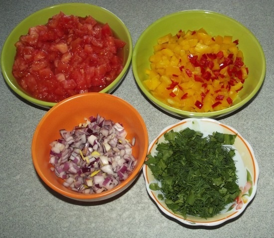 Мексиканский соус сальса