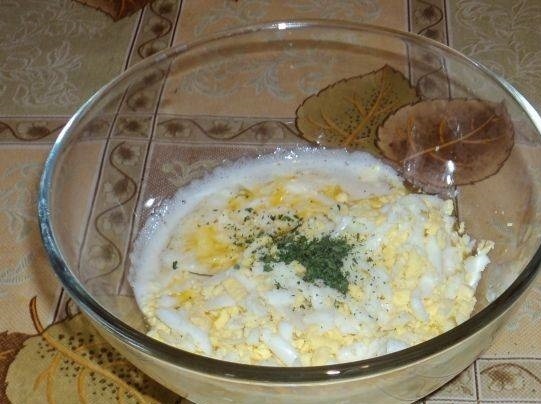 Польский соус с яйцом