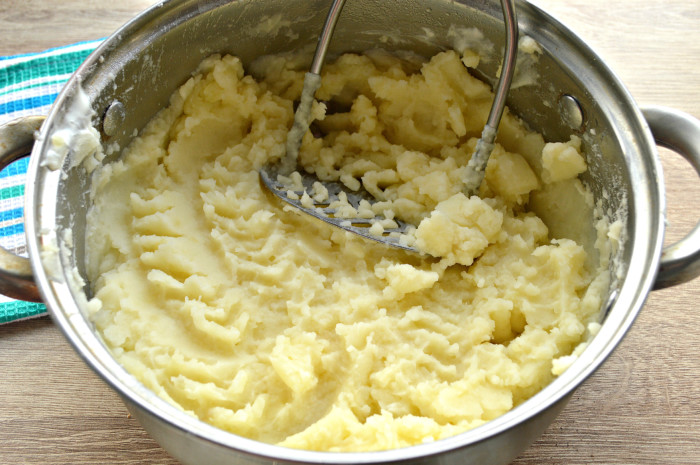 Пюре из картофельного пюре рецепт с фото пошагово