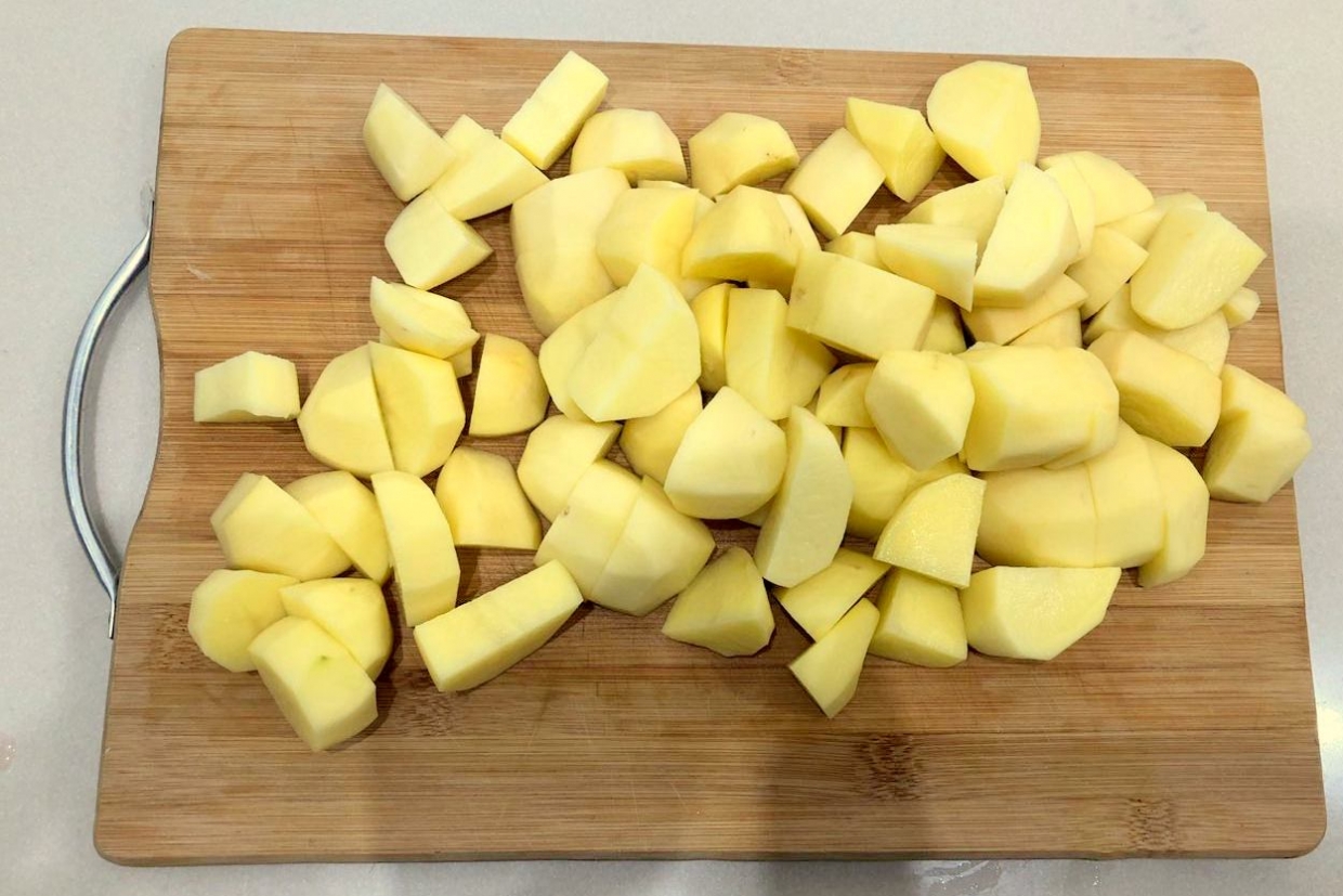 Картофель брусочками нарезка фото