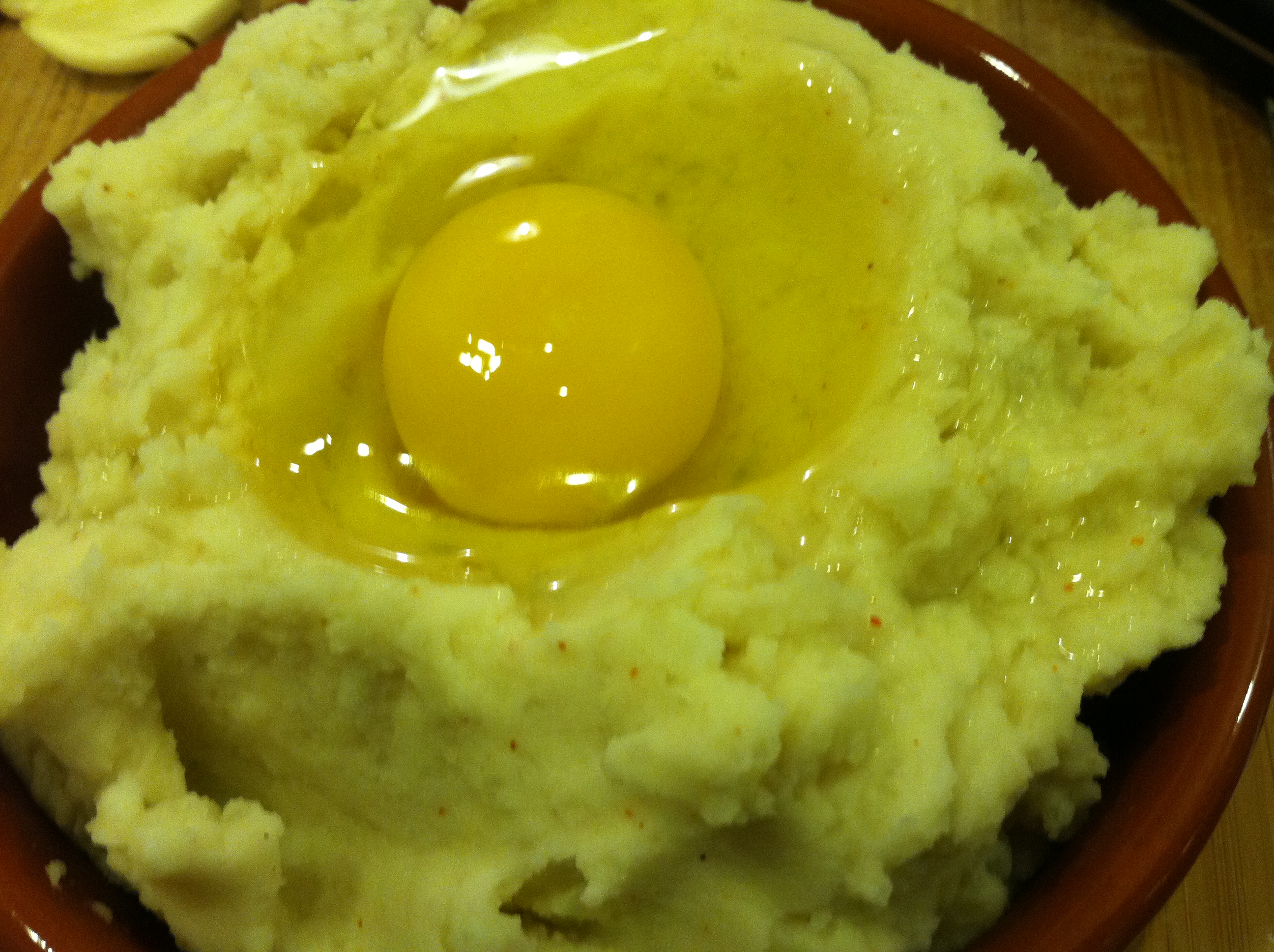 Рецепт молочная картошка с яйцами