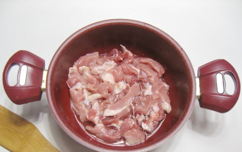 стир-фрай из свинины