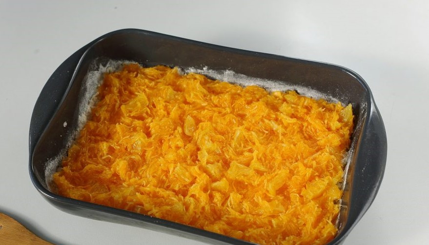 тыквенный пирог с апельсинами пошагово с фото