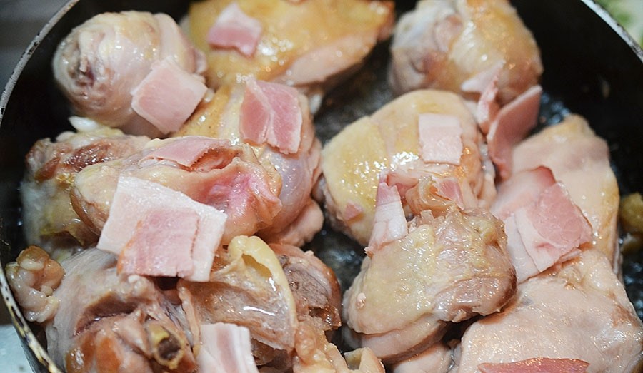 цыпленок "Чилиндрон" по-арагонски рецепт с фото