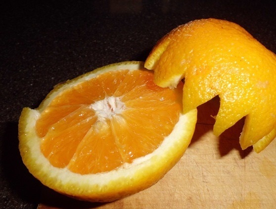 Апельсиновые сладкие корзинки