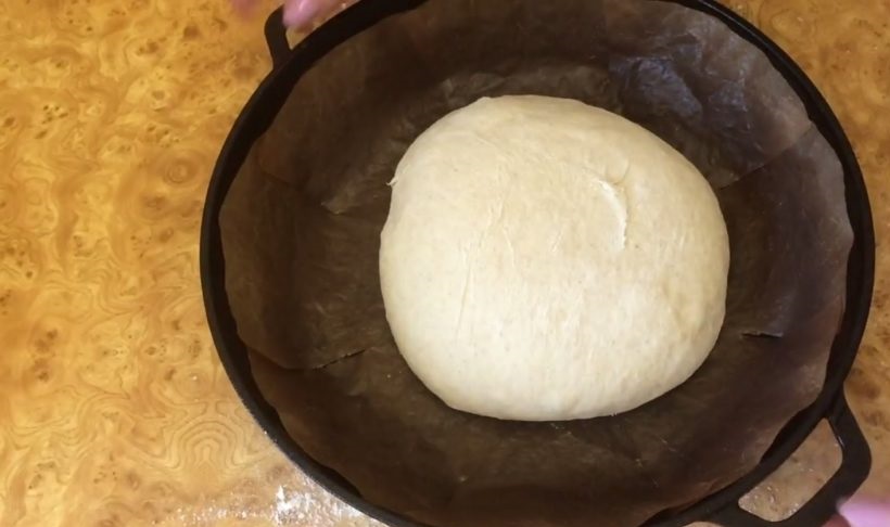 Пшеничный хлеб с манкой