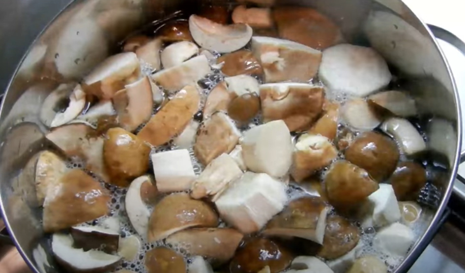 Рецепт из белых грибов рецепт с фото пошагово