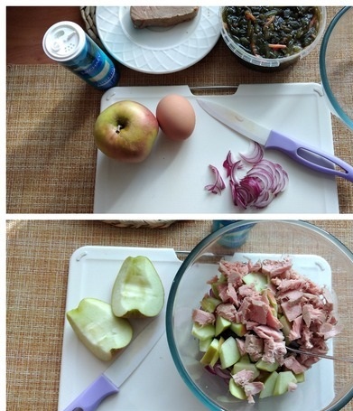 Салат из морской капусты с морковью
