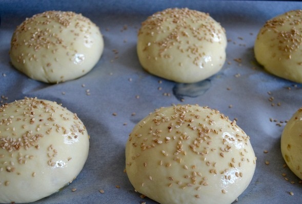 Домашние булочки для гамбургеров