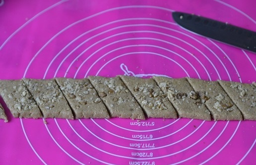 Гречневое печенье с грецким орехом