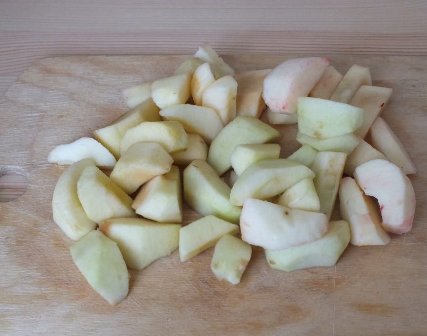 Яблочный пудинг
