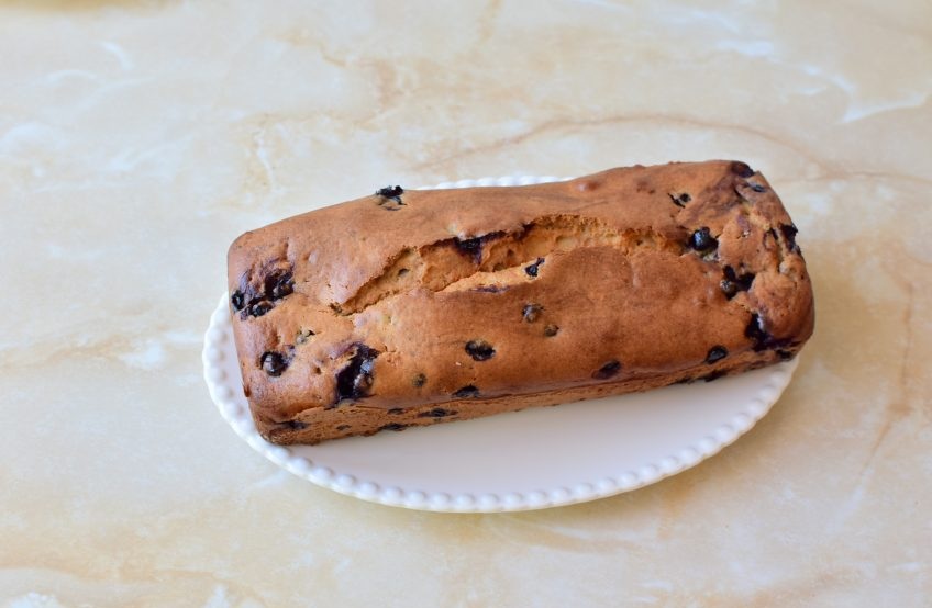 Кексы с черникой